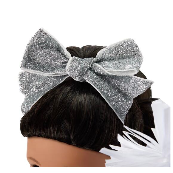 American Girl NFL Dallas Cowboys Cheer UNFORM DCC Cheerleader Costume Pom Poms - Picture 6 of 11
